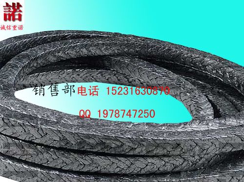 镍丝石墨盘根 石墨镍丝盘根